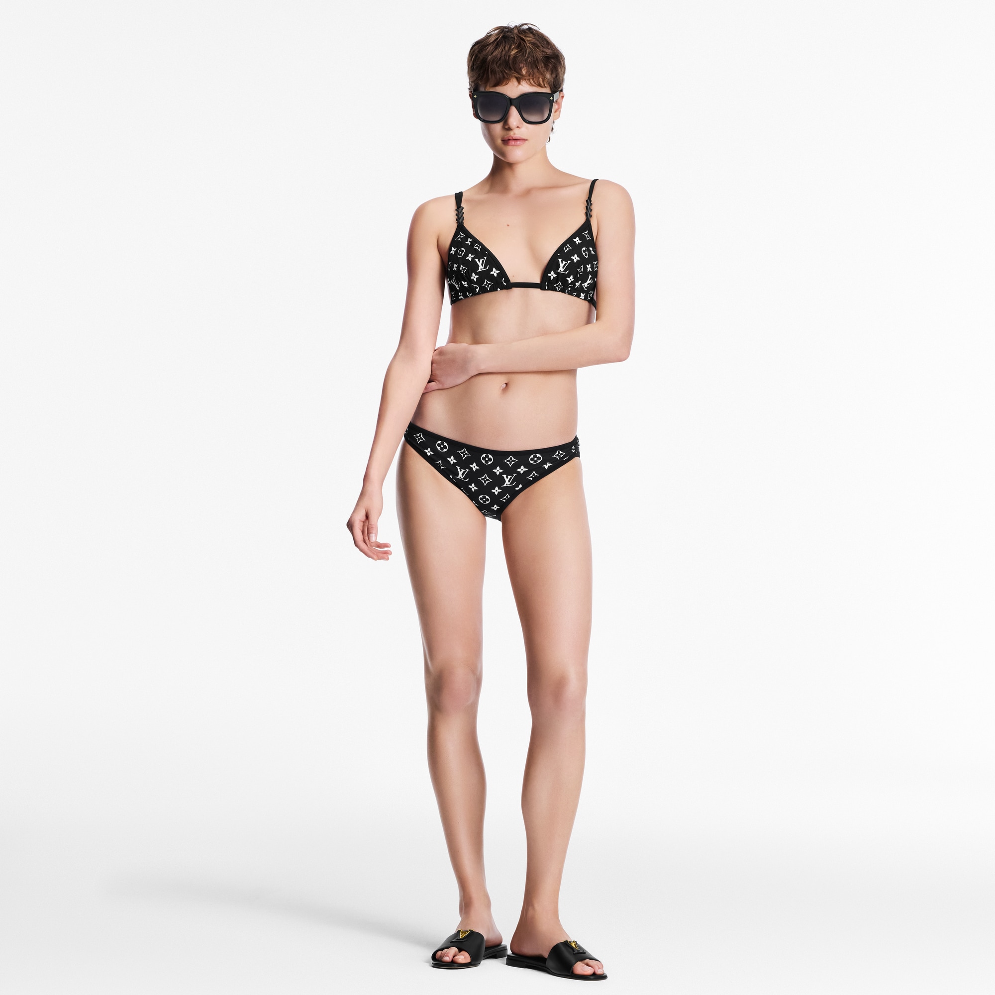 Graphic Monogram Bikini Bottoms - Ready-to-Wear | LOUIS VUITTON ®
